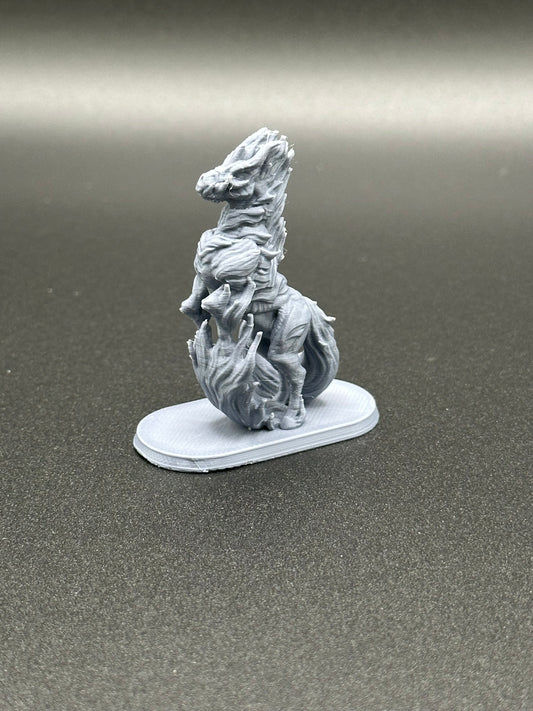 Nightmare Horse Miniature – Perfect for Tabletop RPGs