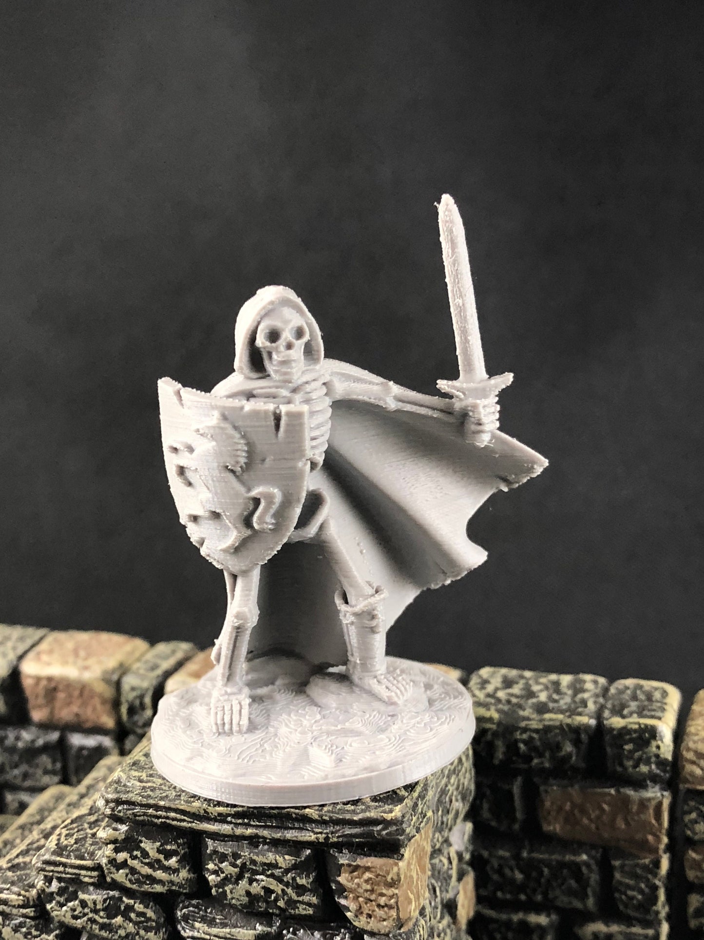 Skeleton Horde Miniatures | Set of 9 - 28mm D&D Monsters - Tabletop RPG Miniature