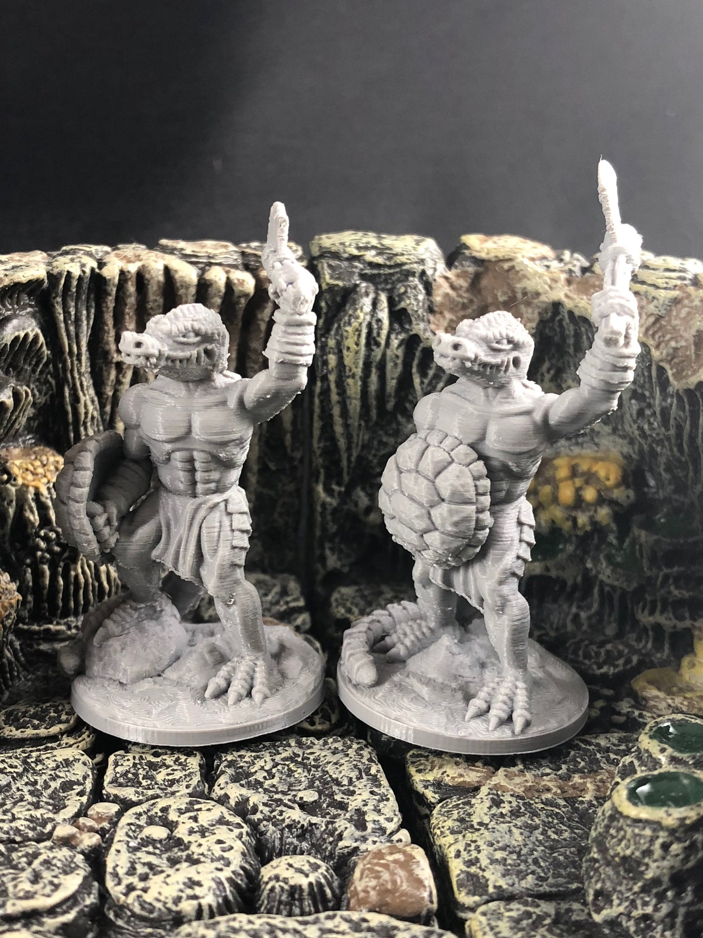 Lizard Warriors - 28mm High Quality 3D Print