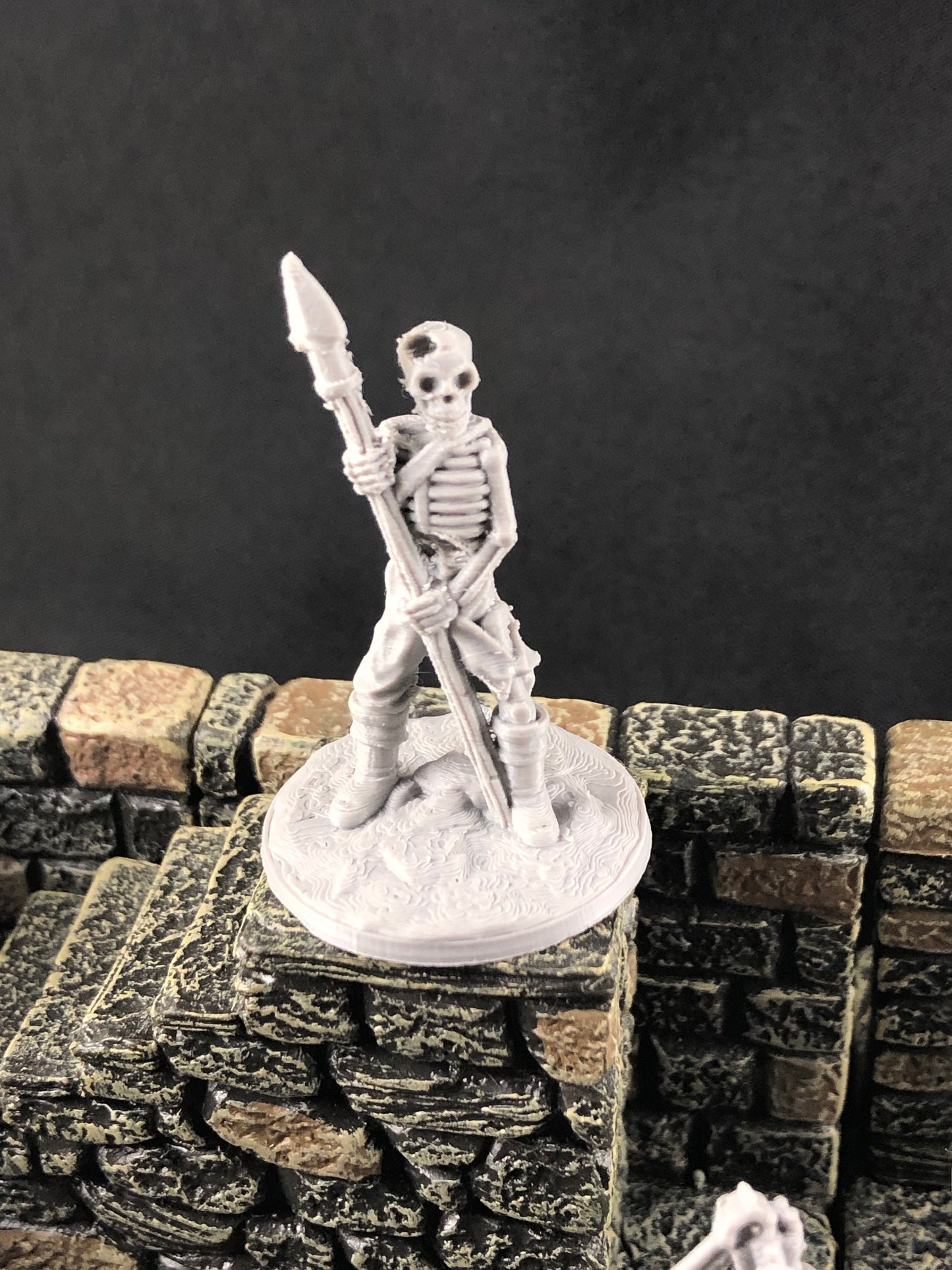 Skeleton Horde Miniatures | Set of 9 - 28mm D&D Monsters - Tabletop RPG Miniature