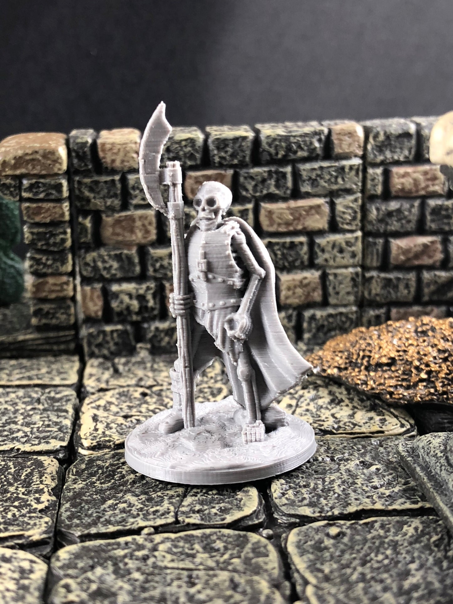 Skeleton Horde Miniatures | Set of 9 - 28mm D&D Monsters - Tabletop RPG Miniature