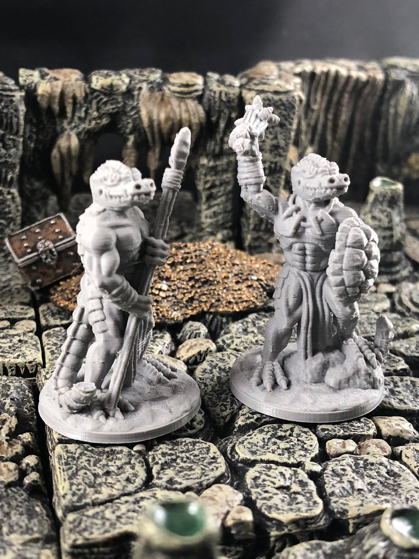 Lizard Warriors - 28mm High Quality 3D Print