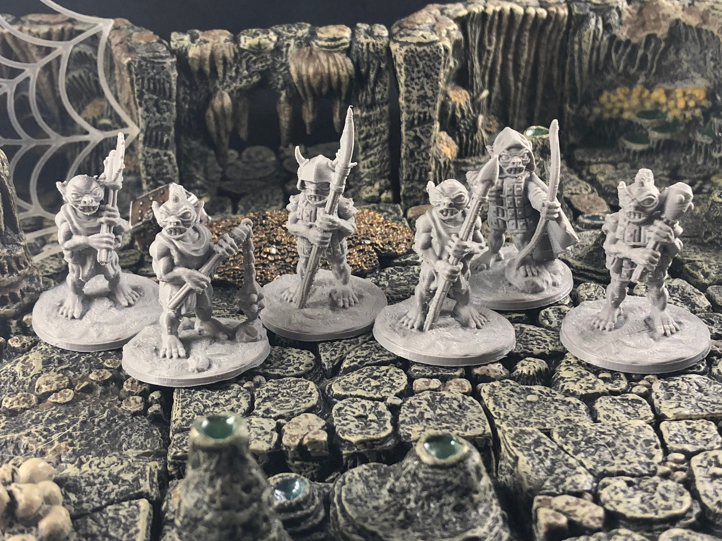 Goblin Gang | Set of 6 - 28mm 3D Print