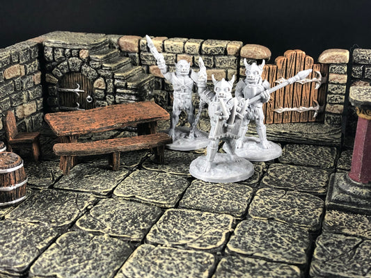 Trio of Orcs - 28mm High Quality 3D Print