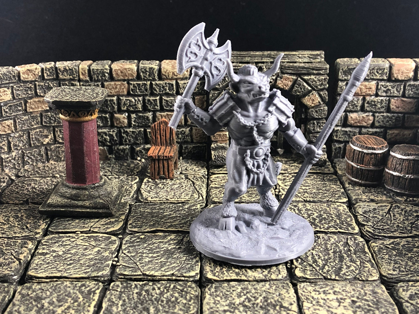 Mighty Minotaur - 28mm High Quality 3D Print