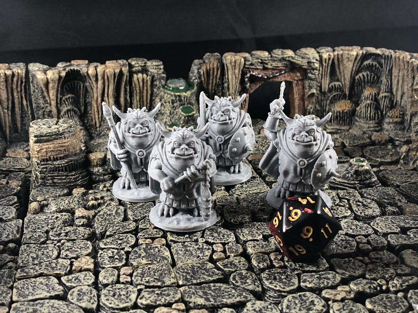 Fat Goblins | Set of 4 - 28mm DnD miniatures