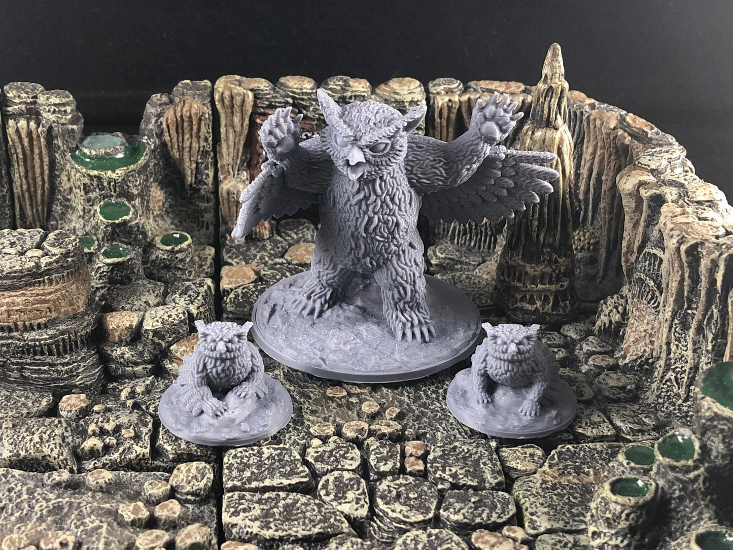 Fearsome Owlbear - 28mm High Quality 3D Print