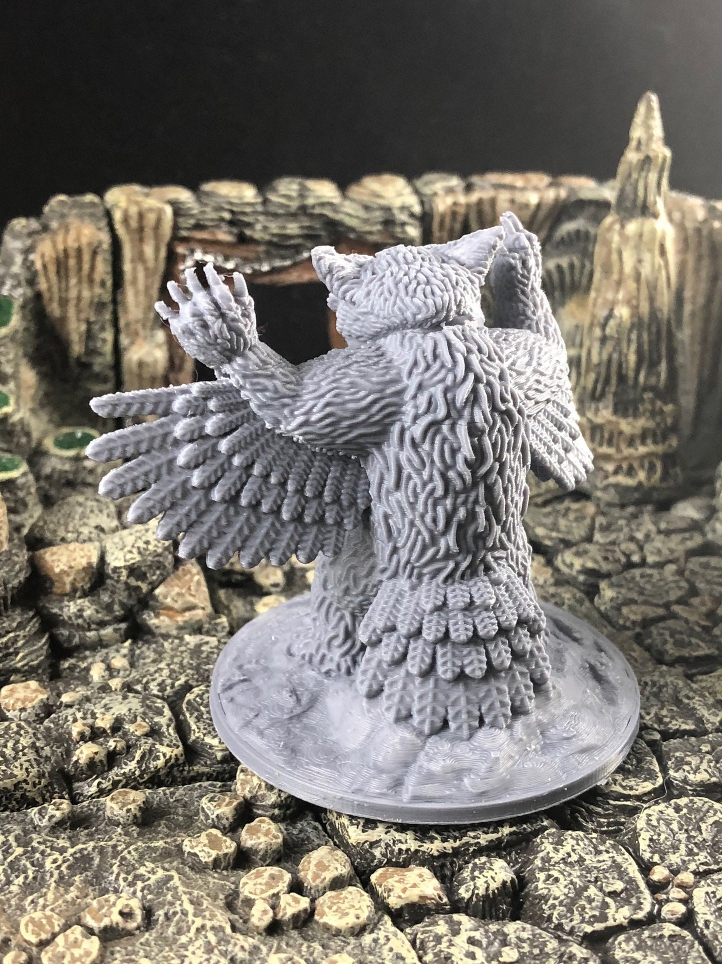 Fearsome Owlbear - 28mm High Quality 3D Print