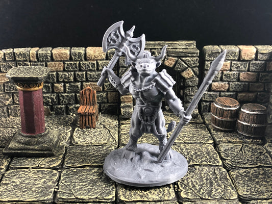 Mighty Minotaur - 28mm High Quality 3D Print