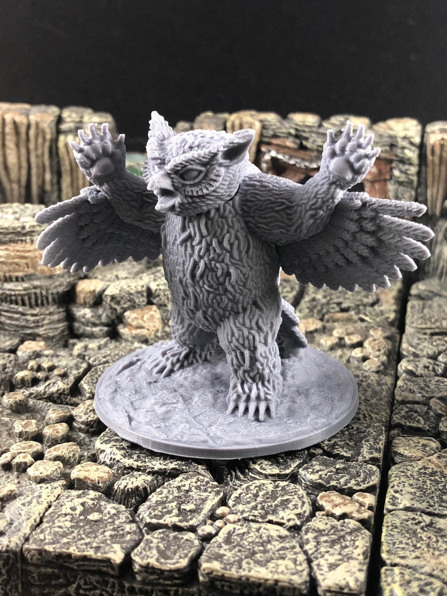 Fearsome Owlbear - 28mm High Quality 3D Print