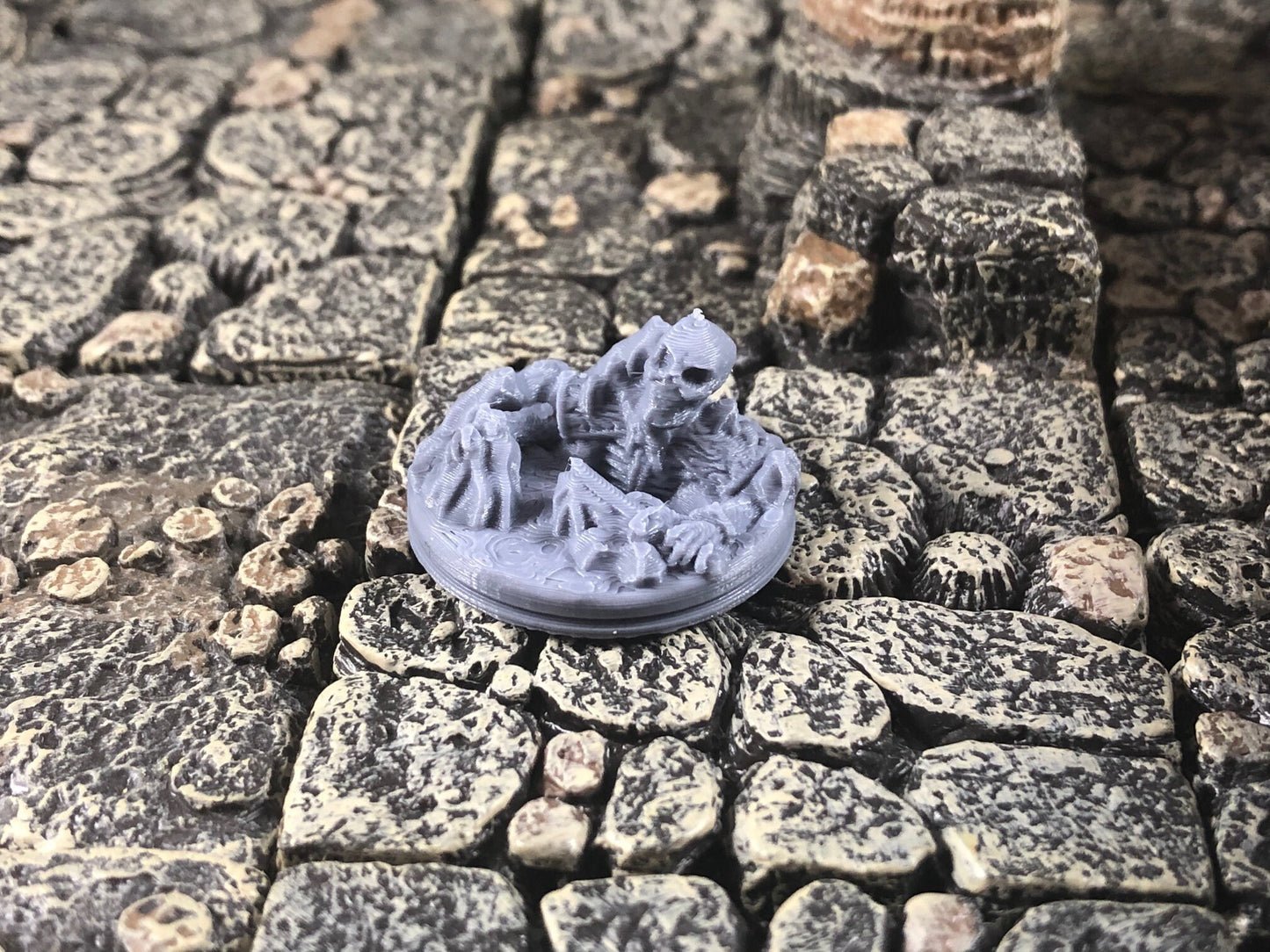 Frozen Skeletons - 28 mm D&D Miniature