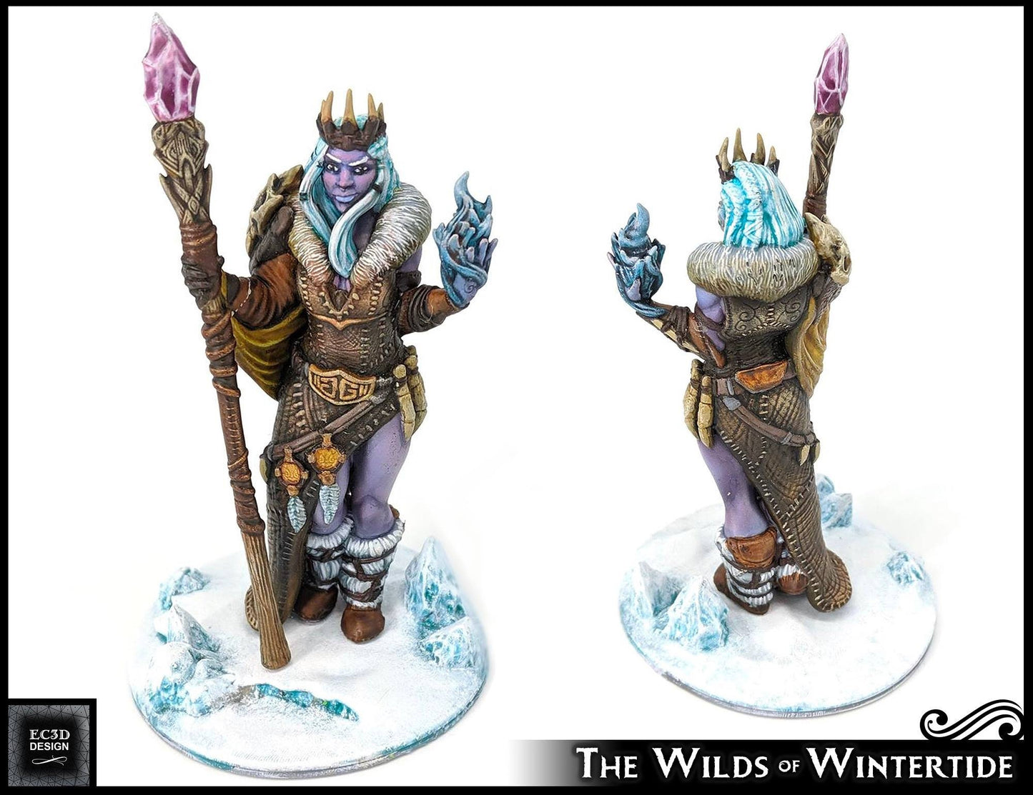 Frost Giant'ess - 28 mm D&D Miniature