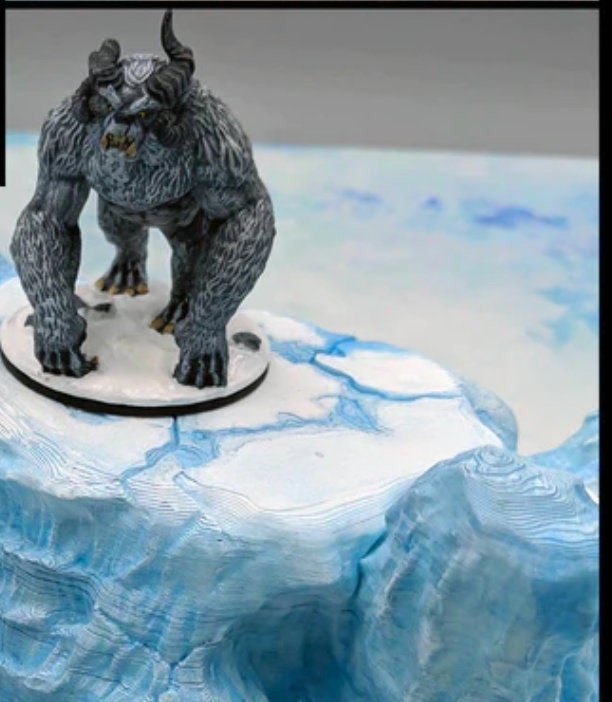 Yeti - 28mm D&D Miniature