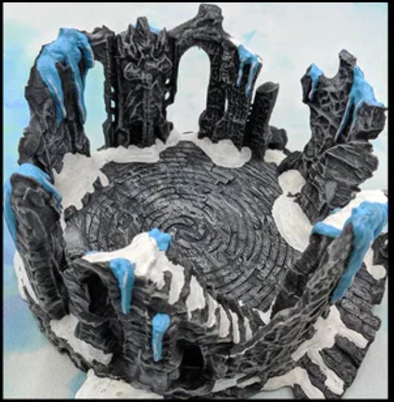 Ruined Altar - DnD Terrain in 28mm scale