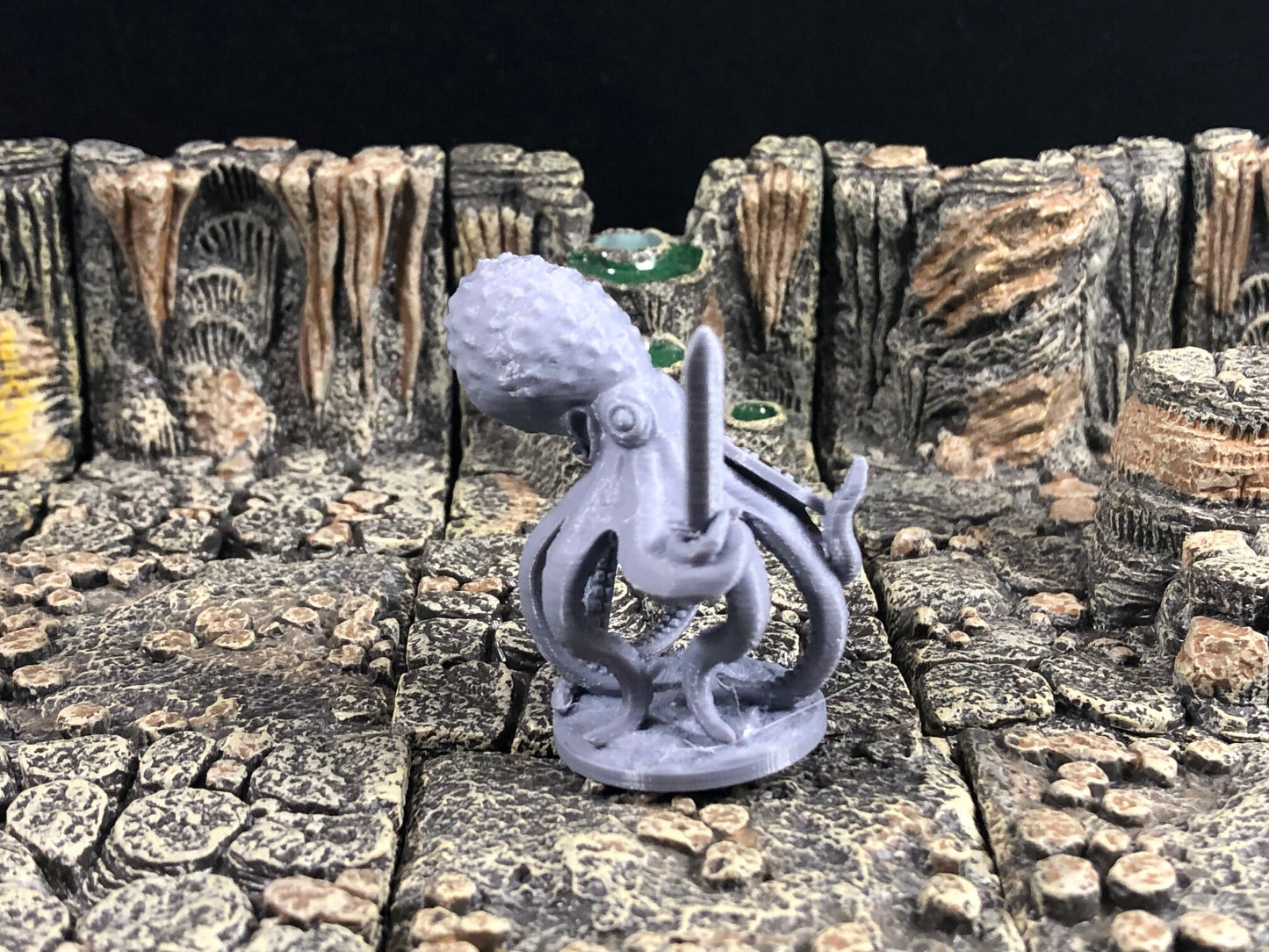 Octopus Warriors - 28mm D&D Miniatures