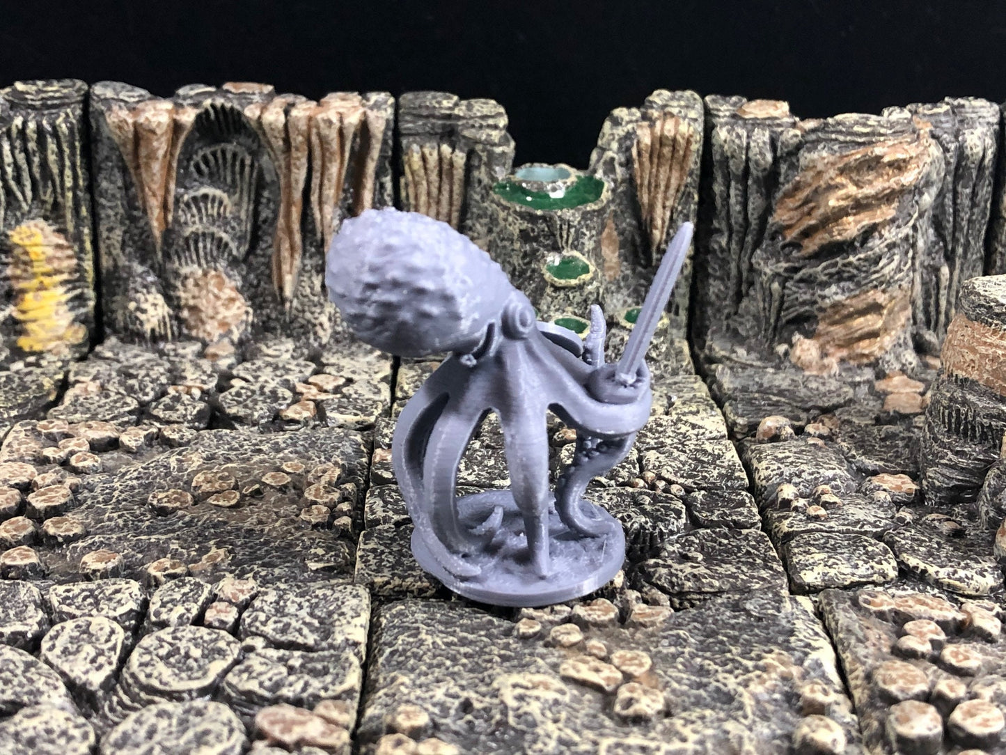 Octopus Warriors - 28mm D&D Miniatures