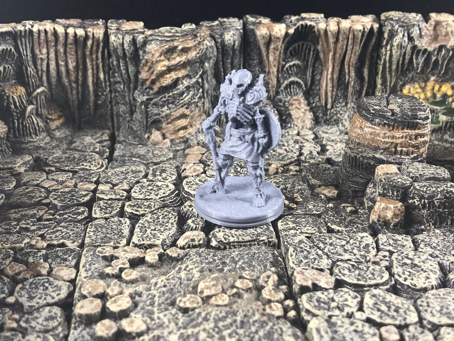 Frozen Skeletons - 28 mm D&D Miniature