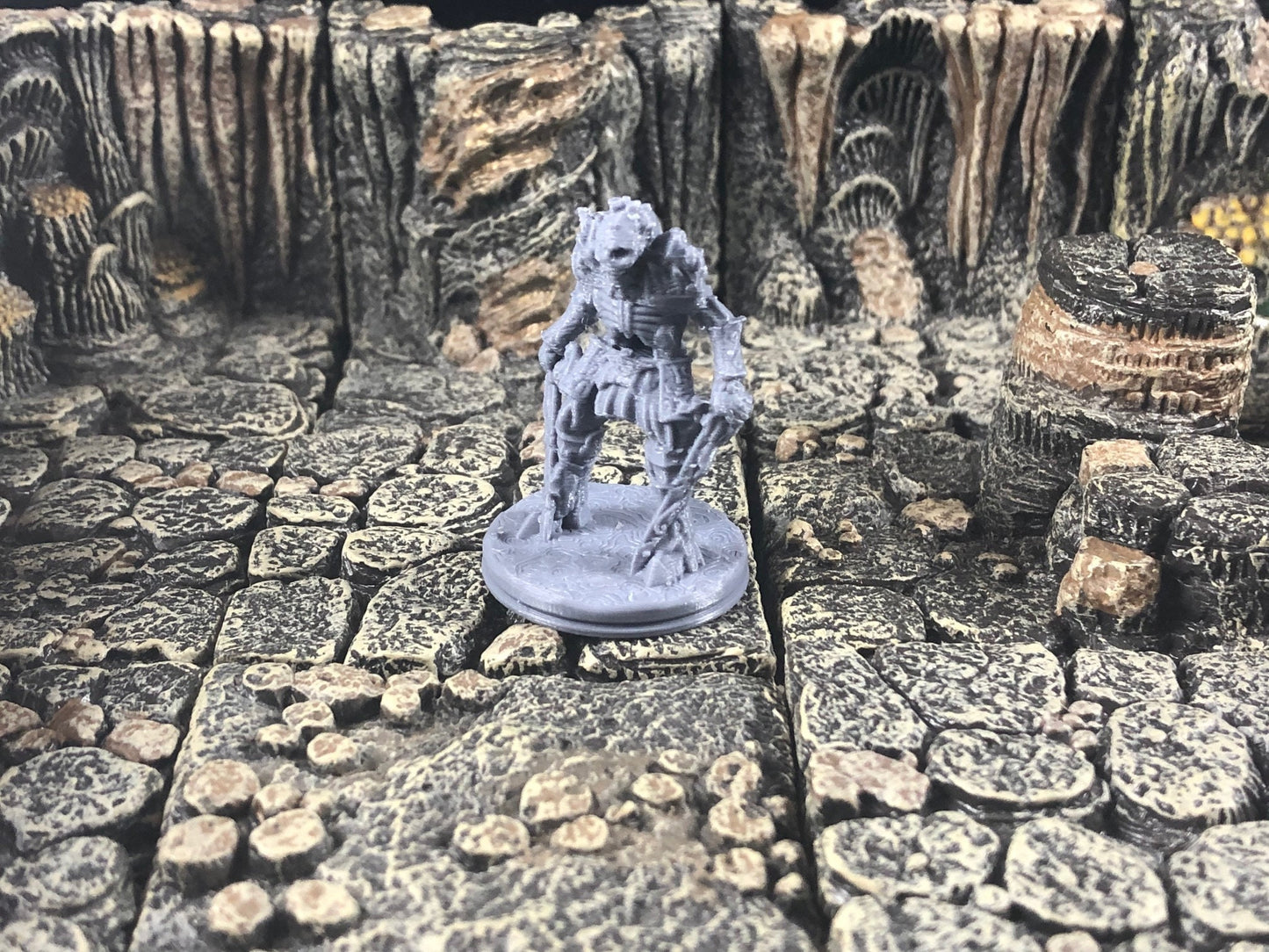 Frozen Skeletons - 28 mm D&D Miniature