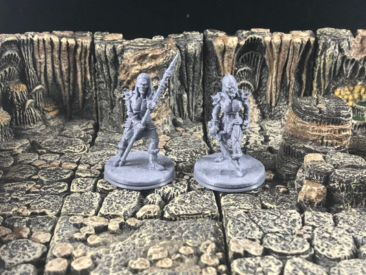 Ice Wights - 28 mm D&D Miniature