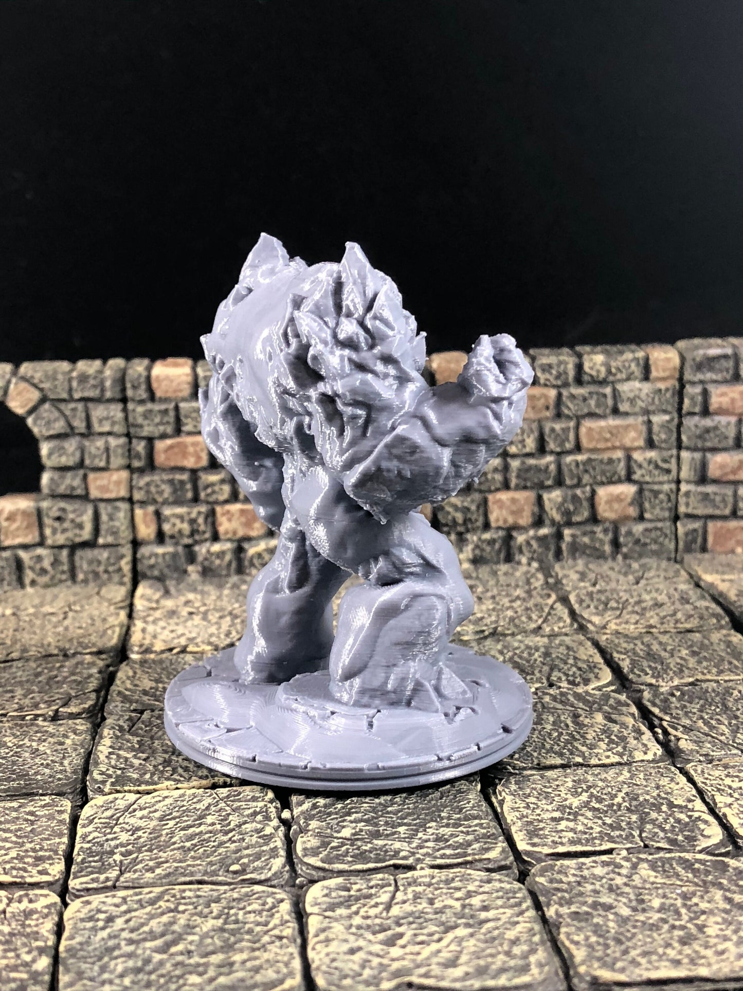 Ice Elemental - 28mm scale D&D Miniature