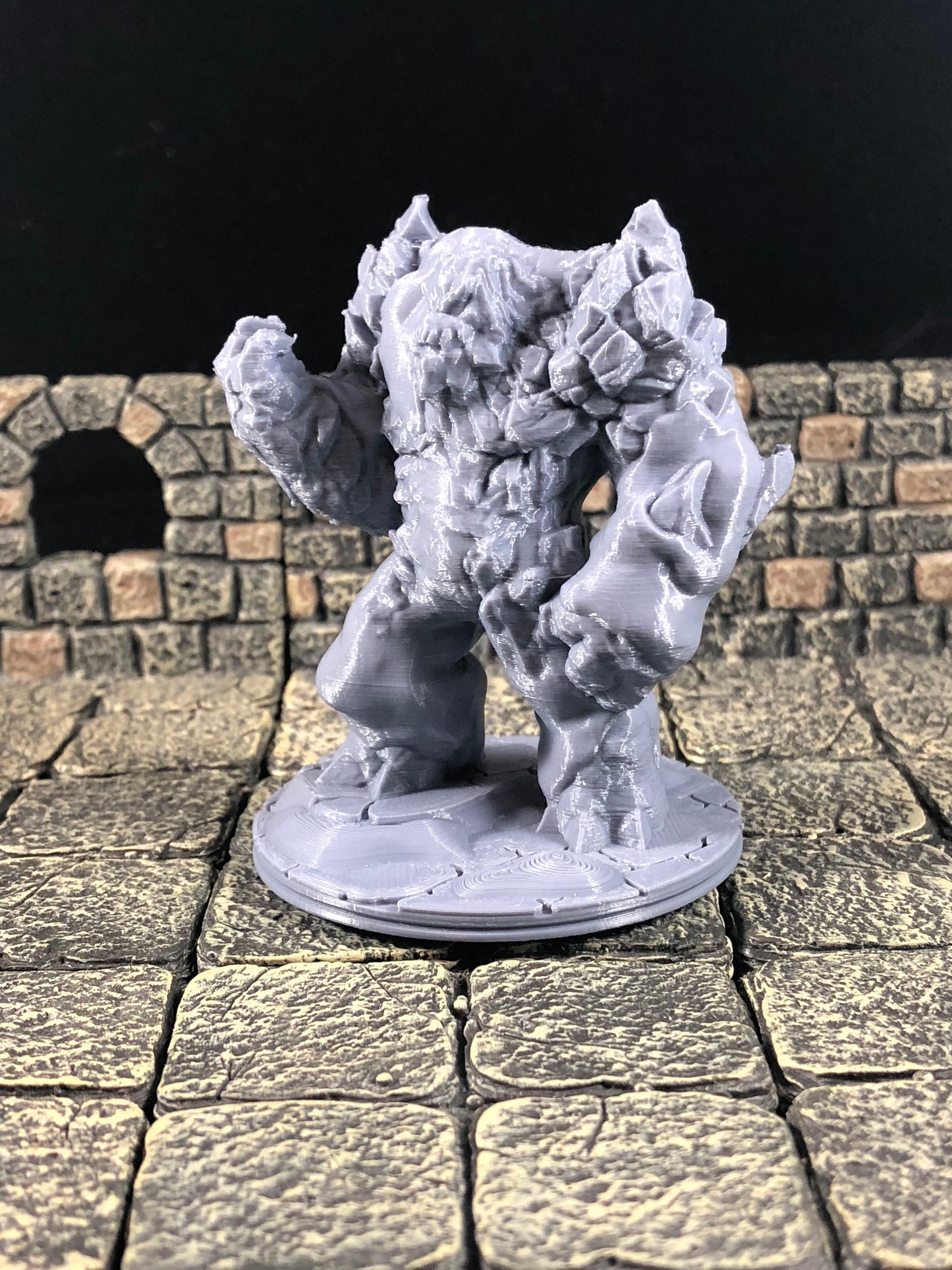 Ice Elemental - 28mm scale D&D Miniature