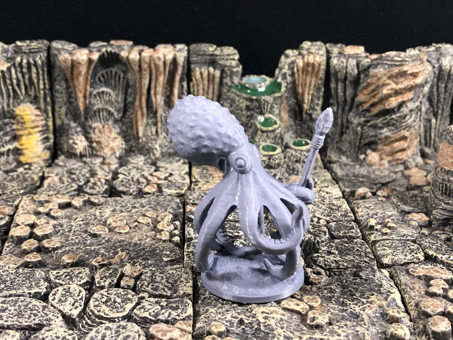 Octopus Warriors - 28mm D&D Miniatures