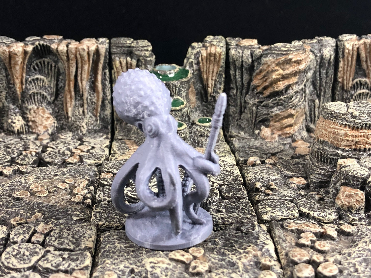 Octopus Warriors - 28mm D&D Miniatures