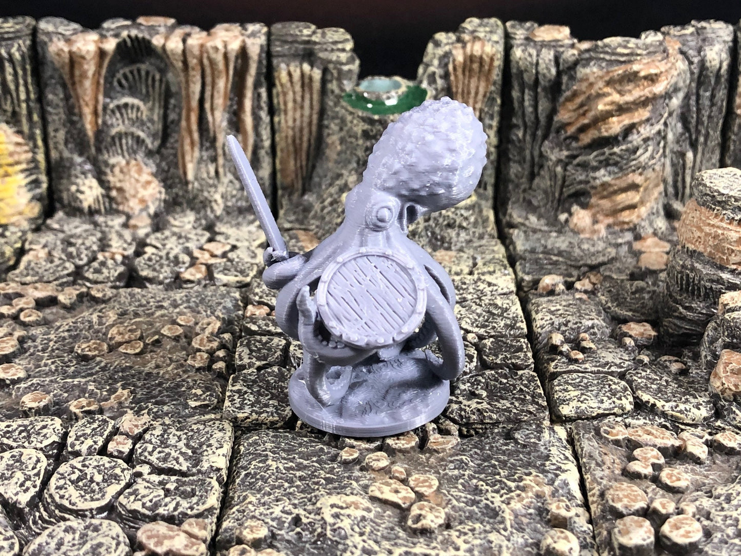 Octopus Warriors - 28mm D&D Miniatures