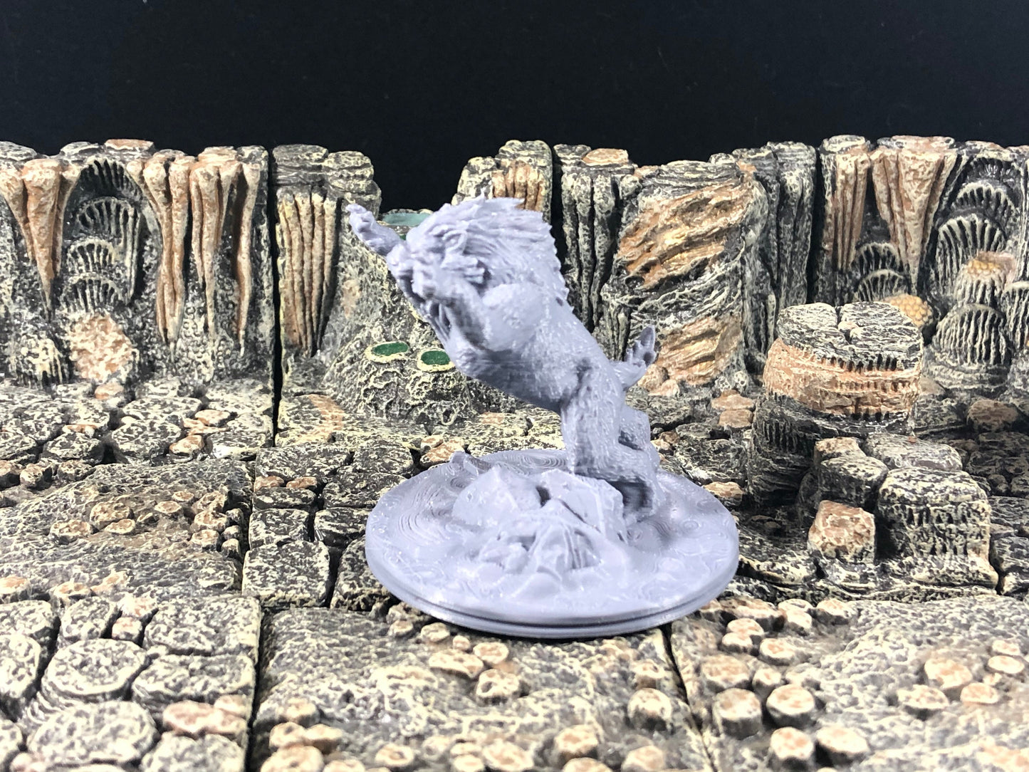 Sabre Tooth Tigers | Set of 2 - 28mm D&D Miniature