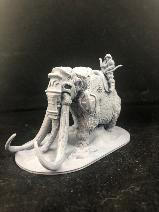 Mammoth - 28mm D&D Miniature