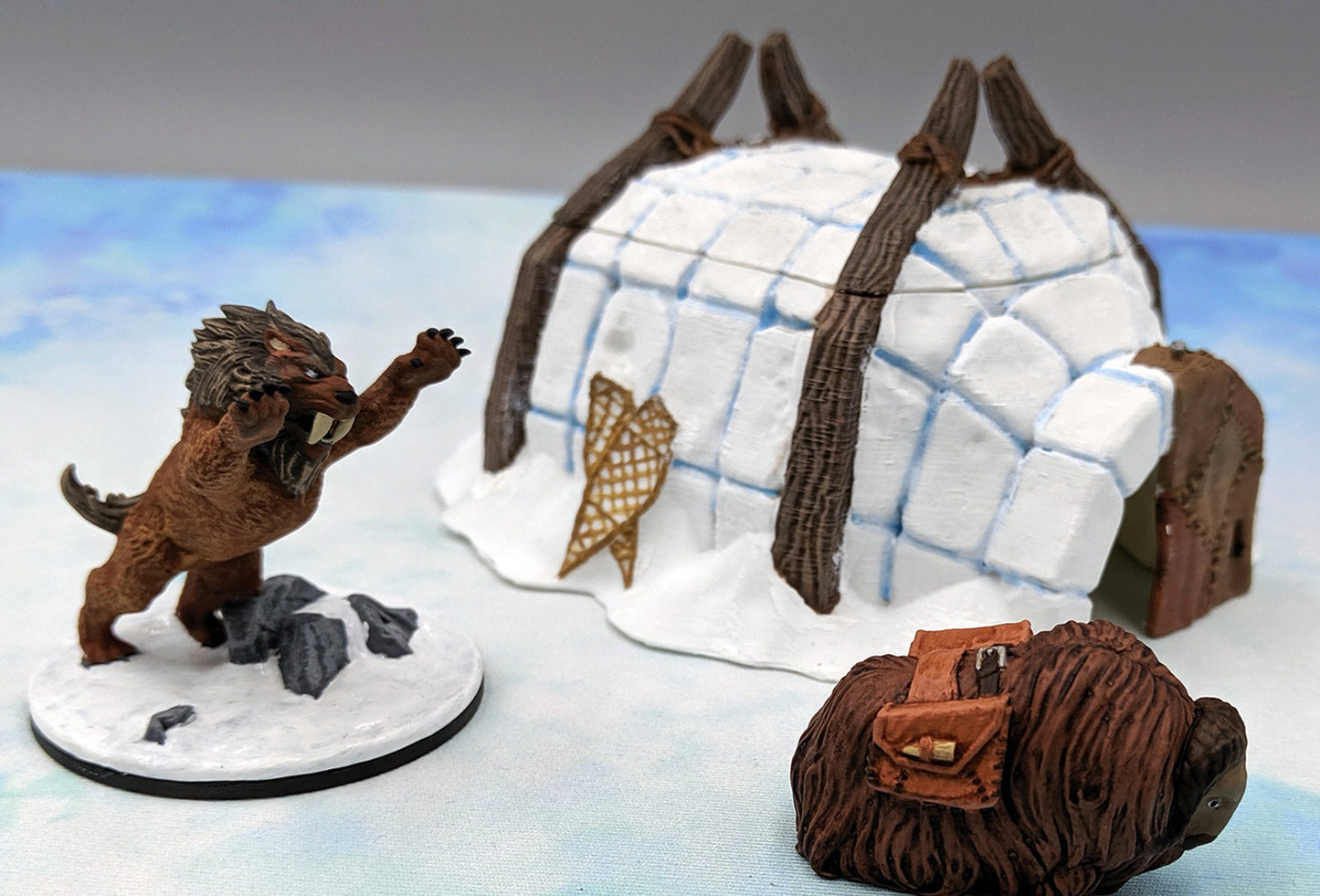 Ice Hunter - 28mm D&D Terrain and Miniatures