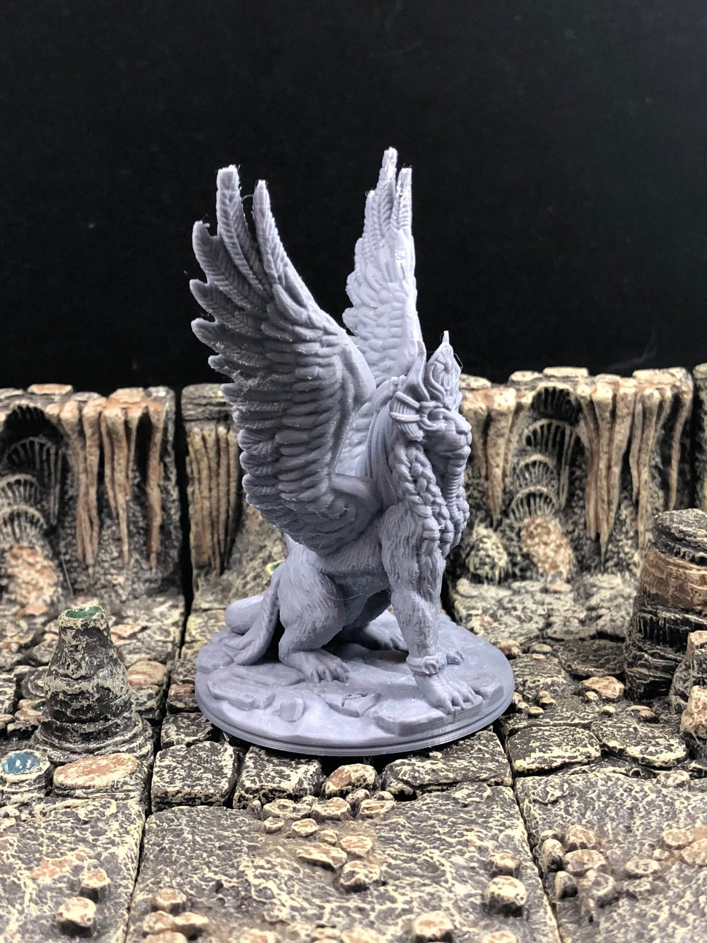 Sphynx - 28mm D&D Miniature