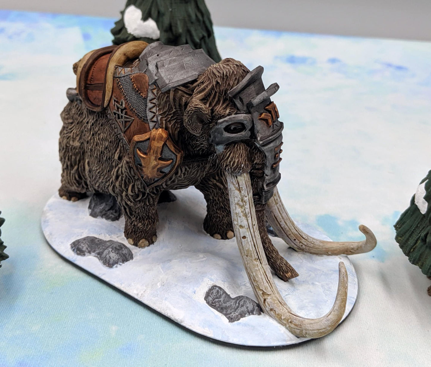 Mammoth - 28mm D&D Miniature