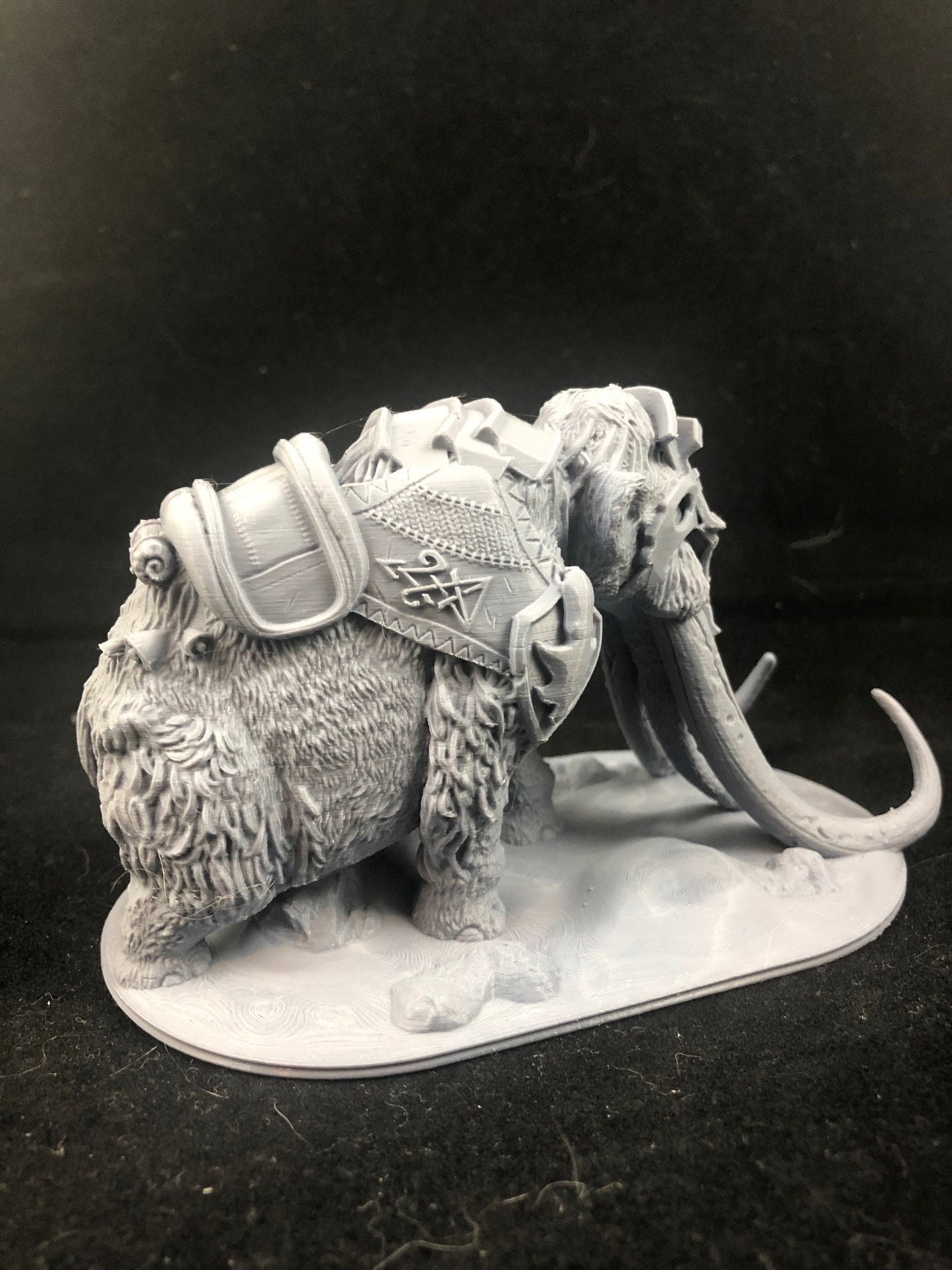 Mammoth - 28mm D&D Miniature