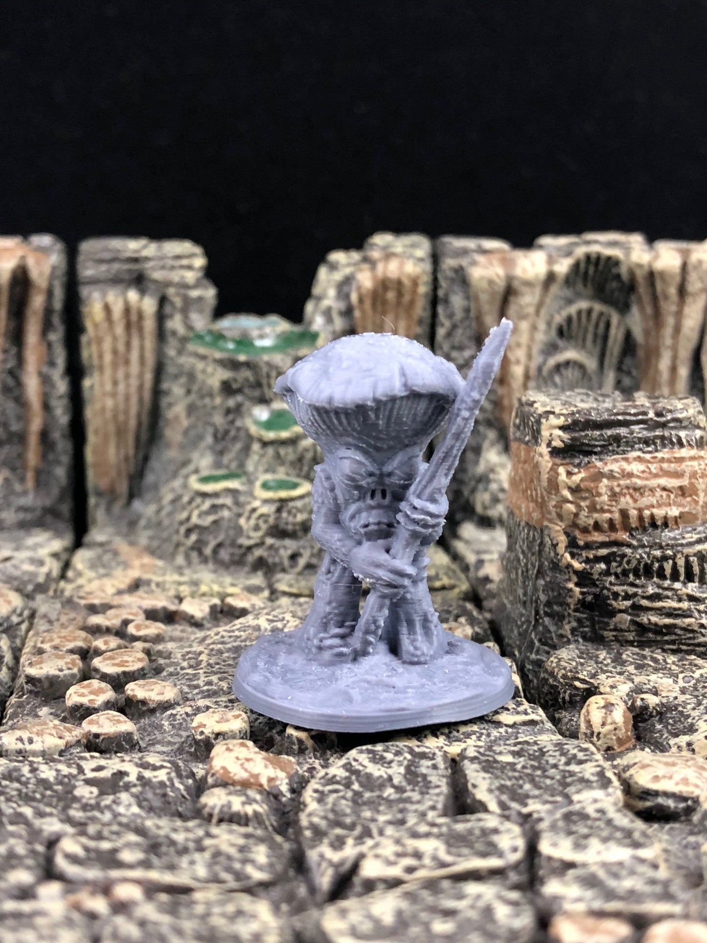 Mushroom Warriors - 28mm D&D Miniatures