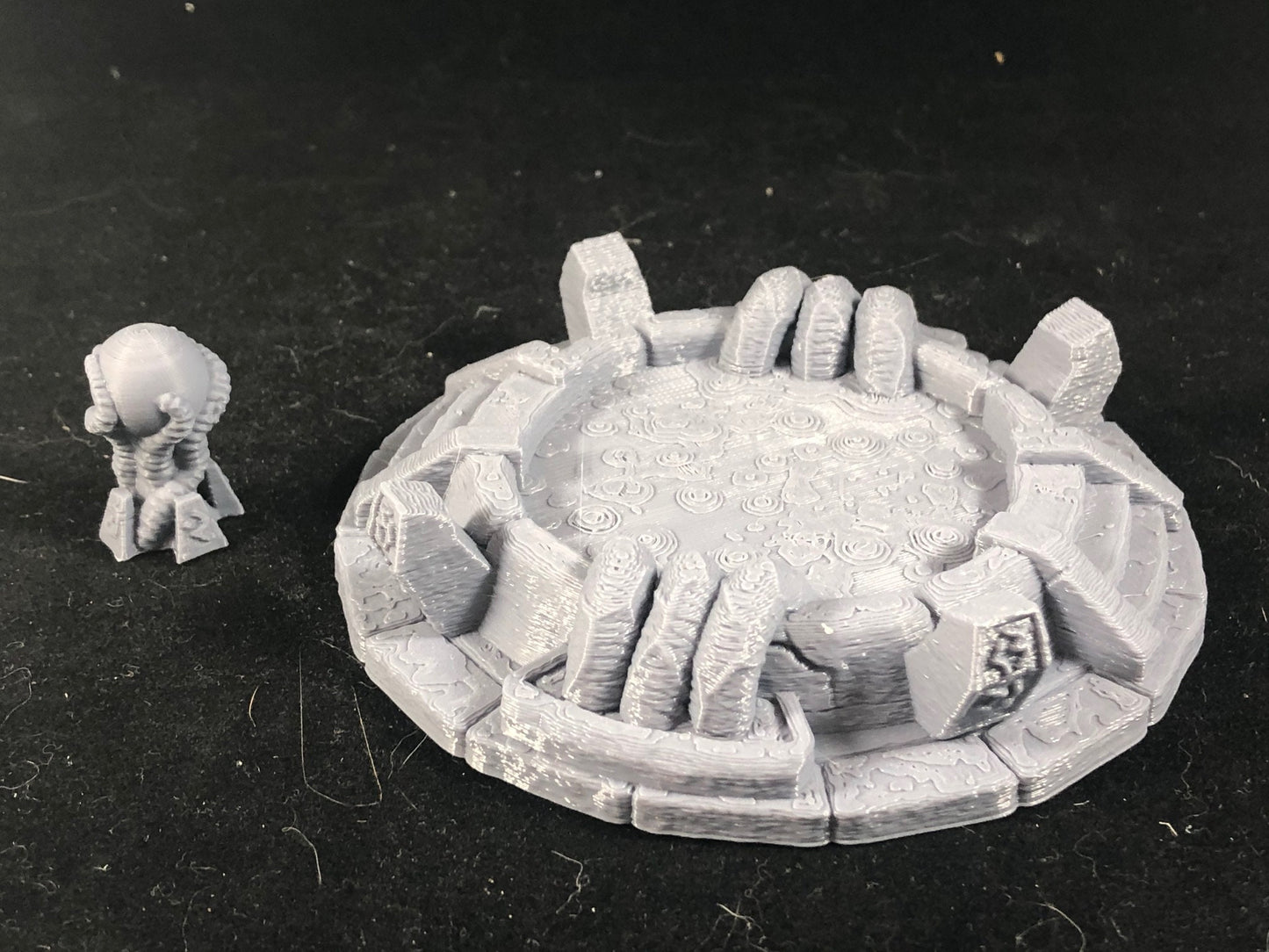 Mind Flayer Brain Pool Piece for Tabletop RPGs - DnD Terrain in 28mm scale