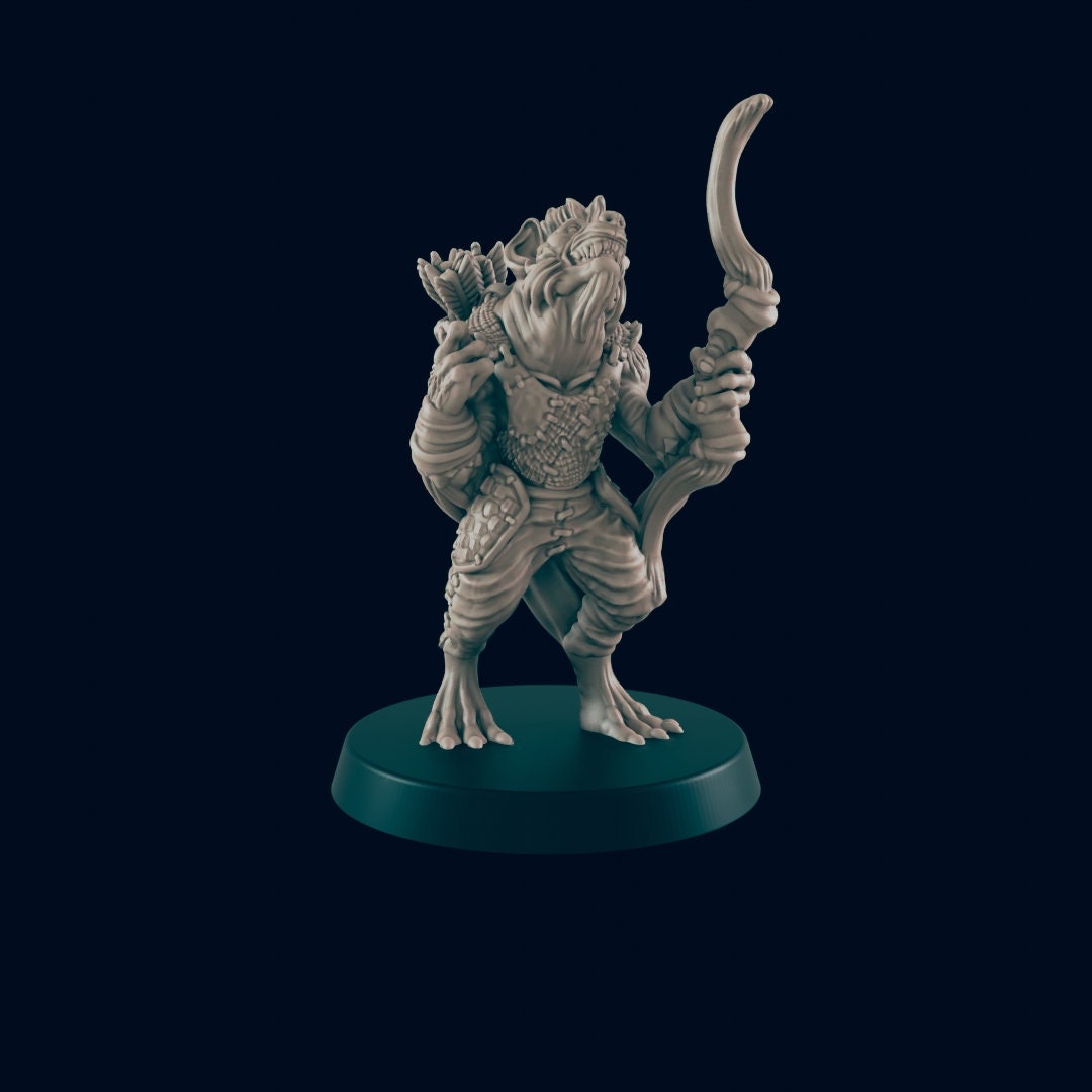 Gnoll Raiding Party Miniatures | Set of 6 - 28mm D&D Tabletop Miniature