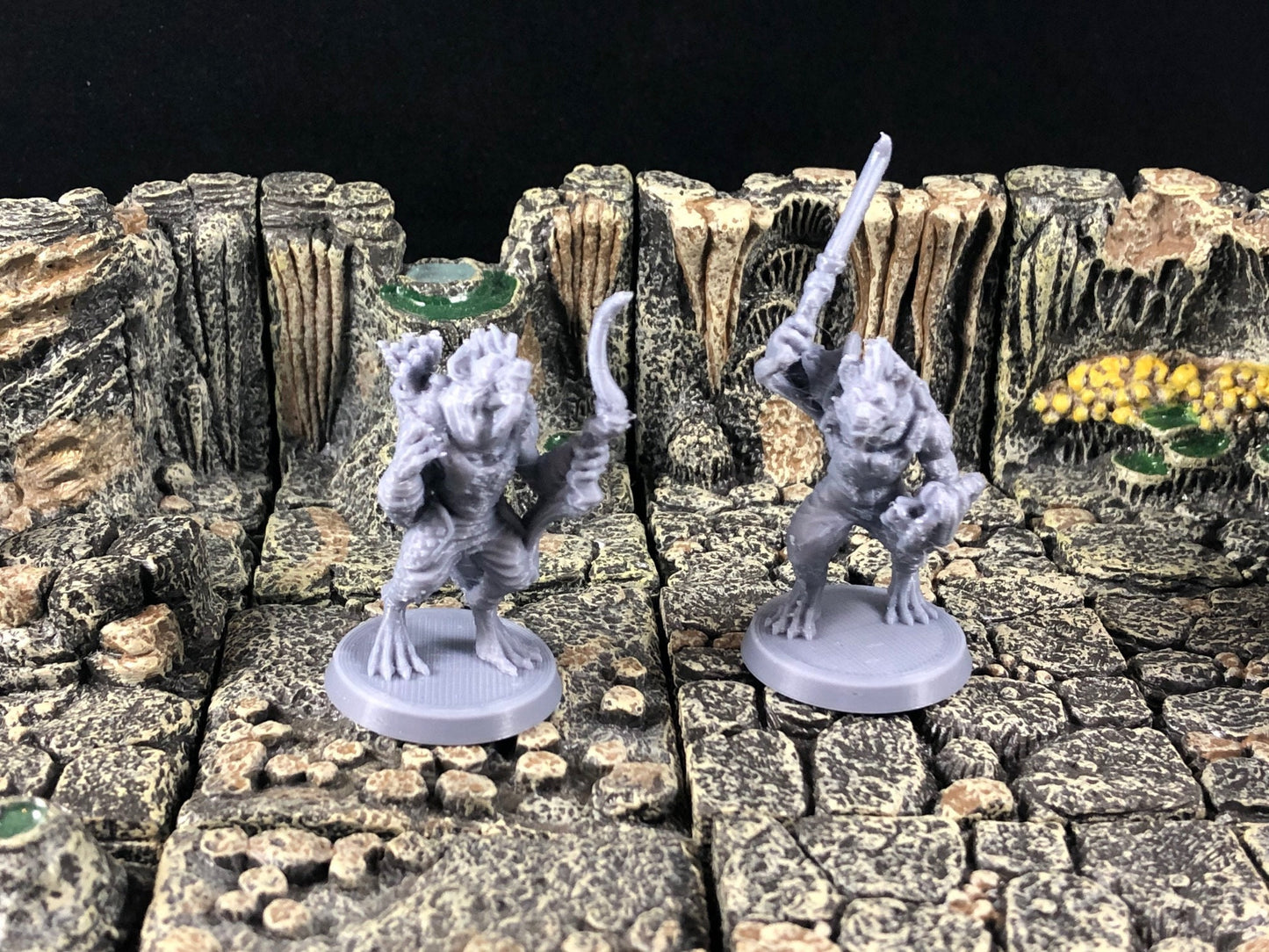 Gnoll Raiding Party Miniatures | Set of 6 - 28mm D&D Tabletop Miniature