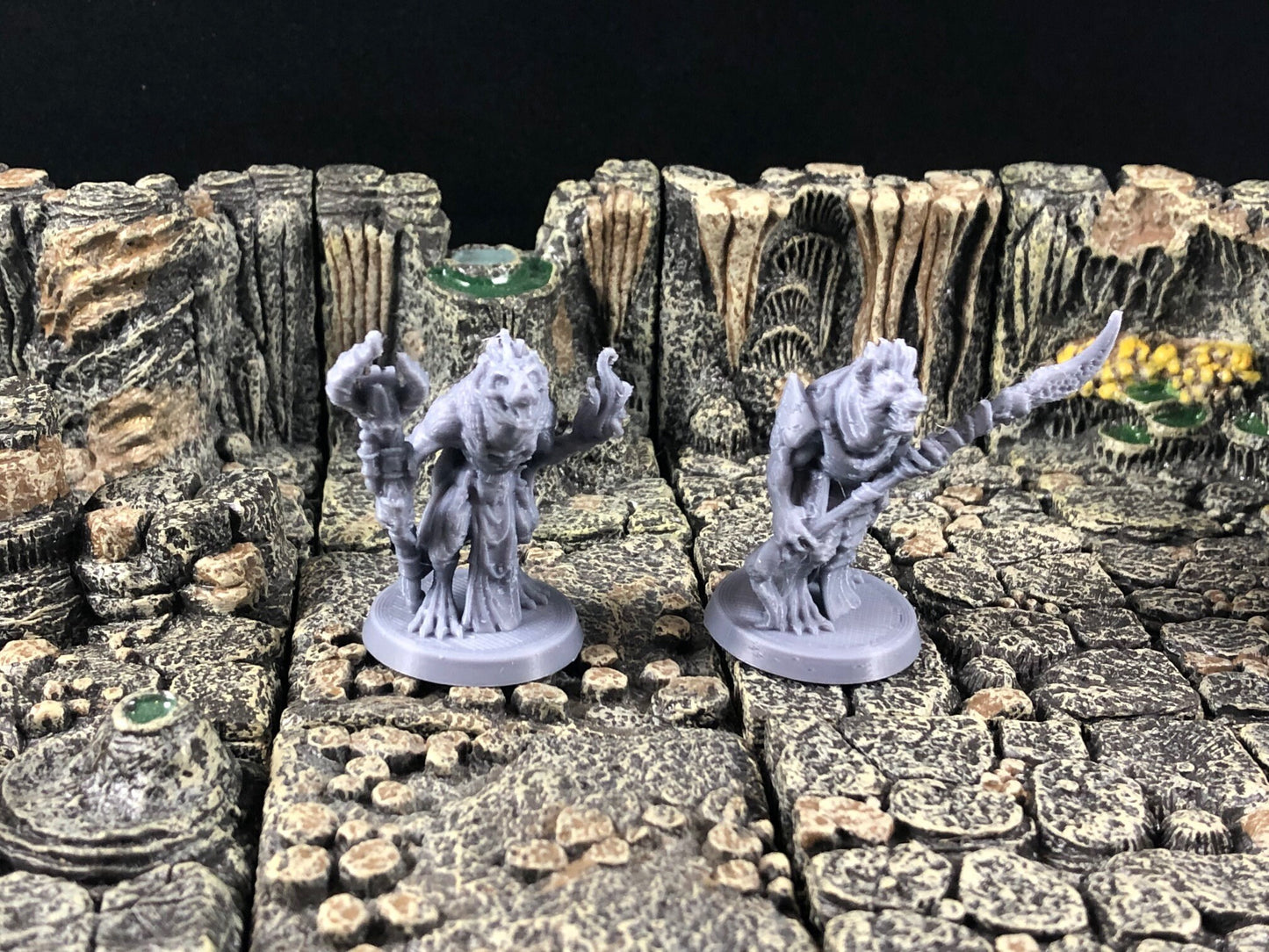 Gnoll Raiding Party Miniatures | Set of 6 - 28mm D&D Tabletop Miniature