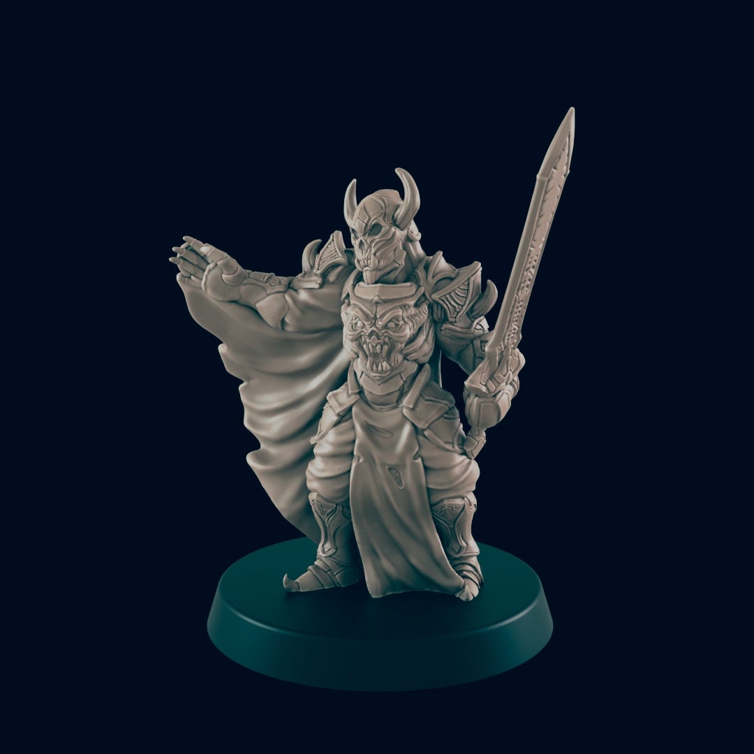 Death Knight - 28mm D&D Miniature