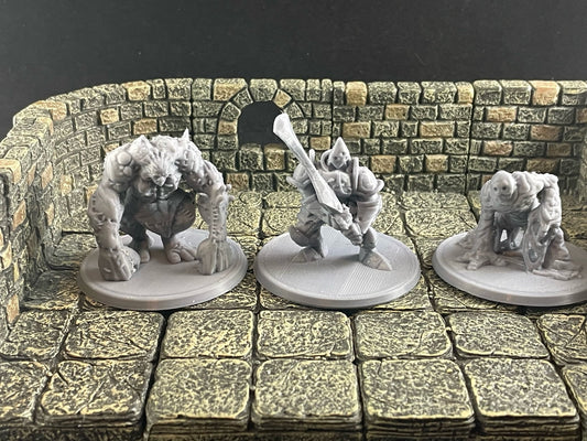 Golems - 28mm scale D&D Miniatures