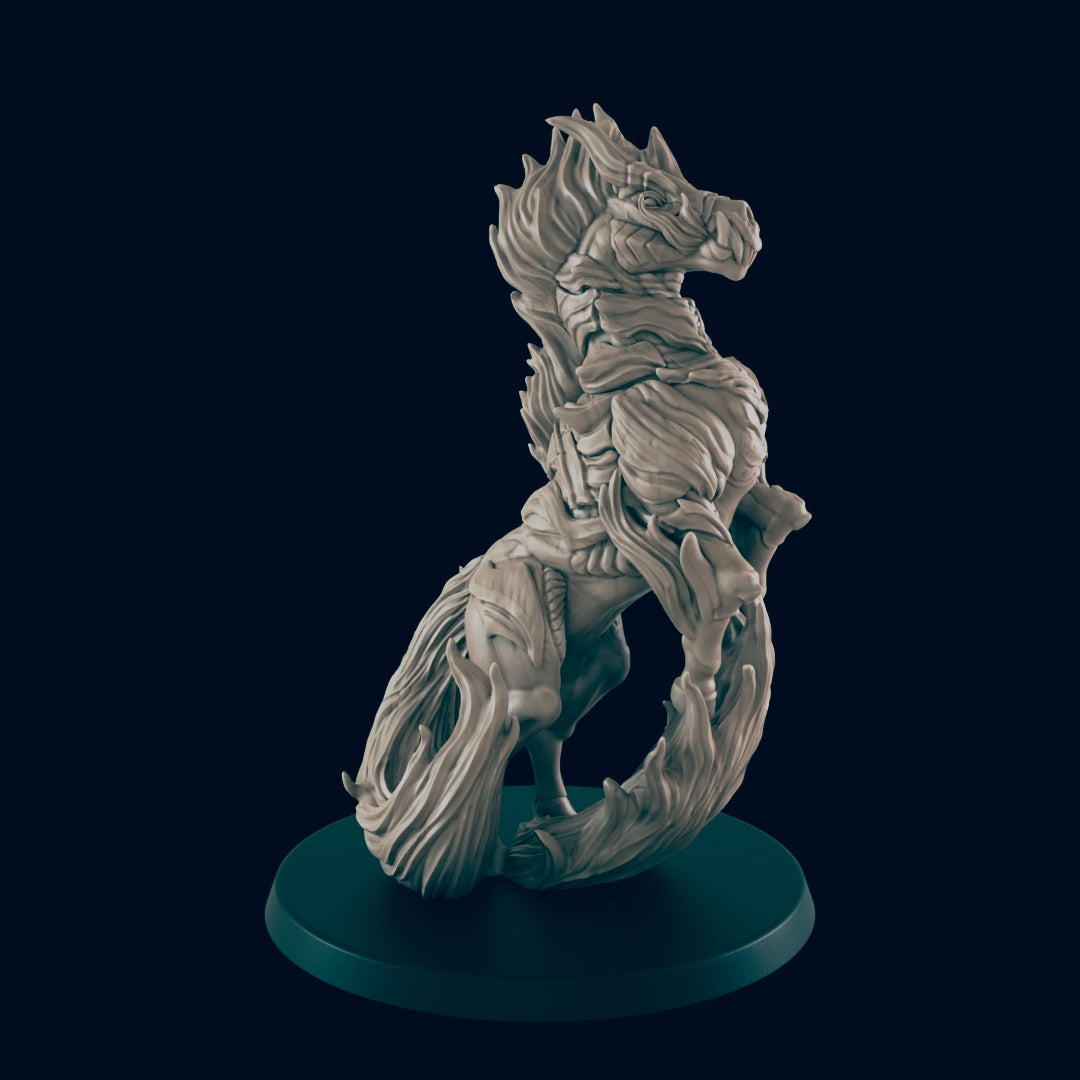 Nightmare Horse Miniature – Perfect for Tabletop RPGs